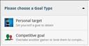Choose the Goal Type